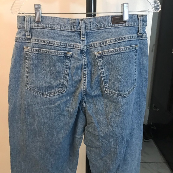 Riders Womens Jeans 10P Light Washed Blue Denim Relaxed Cotton Lycra Casual - Picture 6 of 11